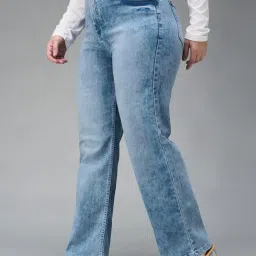 Miss Chase A+ Blue Flare Fit Jeans image 3