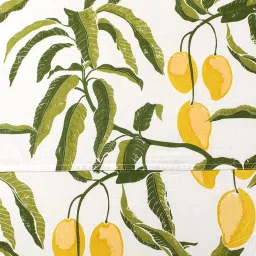 House This Amra Yellow & Green Cotton Table Cover image 3