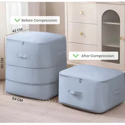 Yellow Weaves Grey Set of 1 Regular Drawer Organiser Organisers image 2