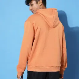 Dillinger Brown Loose Fit Printed Hooded Sweatshirt image 2