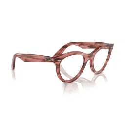 Ray-Ban Pink Oval Unisex Eye Frames image 3