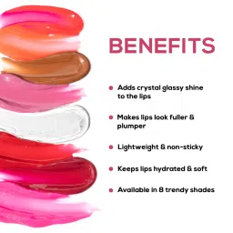 RENEE Crystal Lip Gloss Ruby - 8 ml image 3