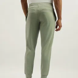 United Colors of Benetton Olive Regular Fit Joggers image 3