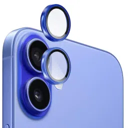 Gripp 2In1 Focal Camera Lens Protector for Iphone 16 & Iphone 16 Plus (2024) - Blue image 4