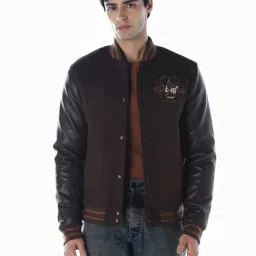Jack & Jones Brown Regular Fit Jacket-picture-10