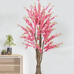 Royaloak Pink & Brown Peach Blossom Tree Artificial Plant-image-63