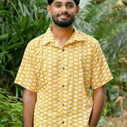 GOODHAND Men Comfort Animal Printed Casual Shirt-image-11