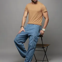 ETC Pack Of 2 Pure men Cotton T-shirt image 5