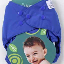 Bumberry Diaper Cover Deep Blue With 1 Free Wet Insert-image-45
