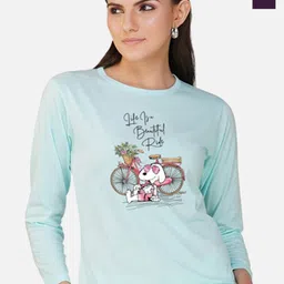 Metronaut Women 2 Printed Bio Finish T-shirt-image-67