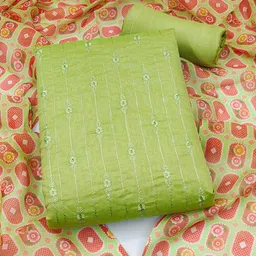 Maroosh Striped Sequinned Unstitched Dress Material-image-19