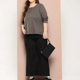 Sztori Women Plus Size Wide Leg Jeans image 4