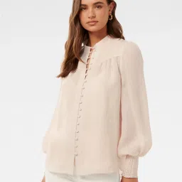 Forever New Leo Soft Stripe Blouse image 3