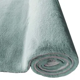 Obsessions Teal Solid Machine Made Carpet - Medium image 3