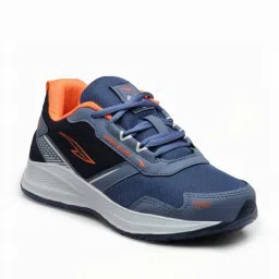 Asian Kids Blue Running Shoes image 3