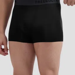 Freecultr Multi Color Modal Regular Fit Solid Trunks (Pack of 2) image 3