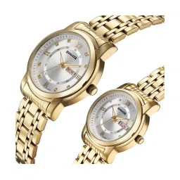 Sonata 7715787090YM01 Sonata PAIRS Analog Watch For Couples image 3