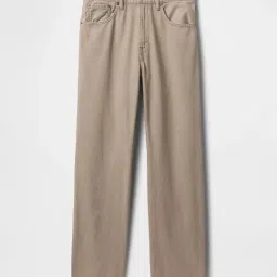 Gap Grey Flared Fit Solid Jeans image 3