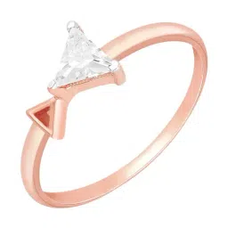 Malabar Gold and Diamonds 18k (750) BIS Hallmark Rose Gold Ring for Women-picture-60