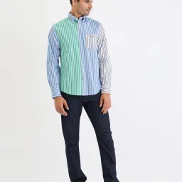 GANT Blue Regular fit Stripes Shirt image 3