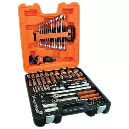 Bahco Deep Socket/Standard Socket/Spanner/Allen Key/Bit Set Metric 1/2 & 1/4 inch with Ratchet 6 Point, S103 (Set of 103 Pcs)-picture-18