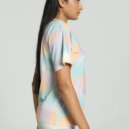 Puma Multicolored Cotton Printed Sports T-Shirt image 3