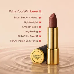 Lovechild Masaba The Boss Statement Matte Lipstick ASAP - 4 gm image 4