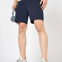 Ajile By Pantaloons Navy Regular Fit Shorts image 4