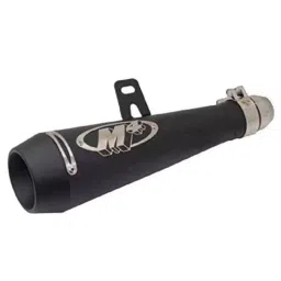 RA Accessories BIGM4 Mild Steel Bike Exhaust Compatible for Suzuki Heat-picture-47
