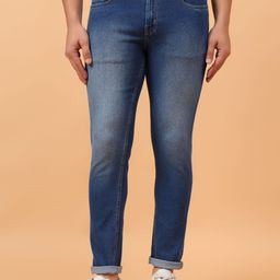 R.Code by The Roadster Life Co. Men Urban Slim Slim Fit Mid-Rise Light Fade Stretchable Jeans-picture-34