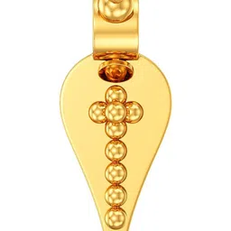 Joyalukkas 22Kt Gold Sacred Cross Thaali Pendant - 4.171 g image 5