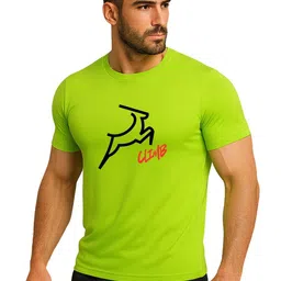 3Colors Men Printed Moisture Wicking T-shirt image 2