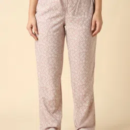 Van Heusen Women Printed Functional Pocket Ultra Soft Lounge Pyjama-image-57