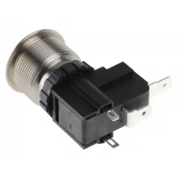 RS PRO Illuminated Push Button Switch 22.2 mm Cutout SPST White LED 250 / 125 V AC, 1758202 image 5