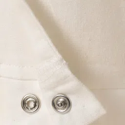 ToffyHouse Cotton Knit Romper Full Sleeves With Stripes & Little Sailor Text EmbroIdery - Light Blue image 4