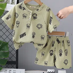 INCLUD Boys Printed T-shirt with Shorts-picture-53