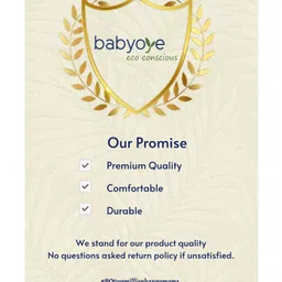 babyoye BabyoyeCotton WovenJeans with Star Embroidery -Blue image 4