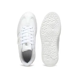 Puma White Palermo Moda Leather Womens Sneakers image 4