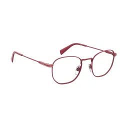 Levi's Maroon Square Unisex Eye Frames image 3