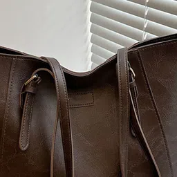 StyleCast PU Structured Shoulder Bag image 2