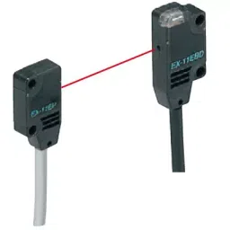 Panasonic Ultra Slim Photoelectric Sensor 12 to 24 V DC , EX-11EA-PN image 1