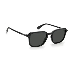 Polaroid Grey UV Protection Rectangular Sunglasses for Men image 3