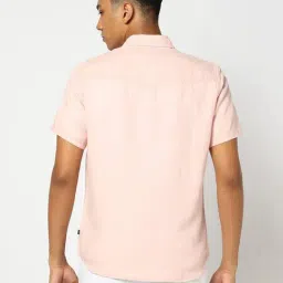 GAP Pink Slim Fit Solid Shirt image 2