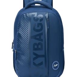 Skybags Navy Grad Laptop Backpack-picture-12