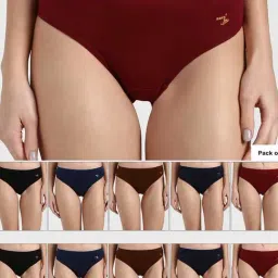 Rupa Jon Assorted Cotton Bikini Panty (Pack Of 10)-picture-14