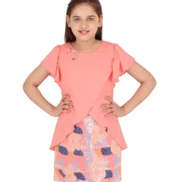 Cutecumber Kids Pink Embellished Dress-picture-39