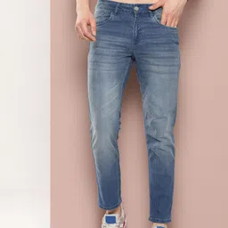 Harvard Men Slim Fit Light Fade Stretchable Jeans-picture-7