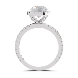 Sparkles Lab Grown Diamond 14k (585) White Gold Ring for Women image 3