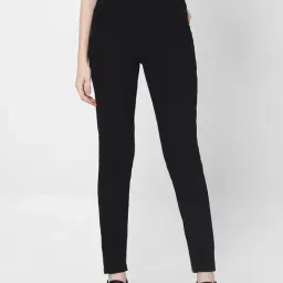 Vero Moda Black Skinny Fit High Rise Jeans-image-87