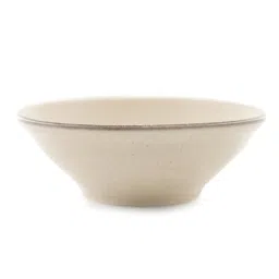 Pure Home and Living Beige Porcelain Solid Serving Bowls image 3